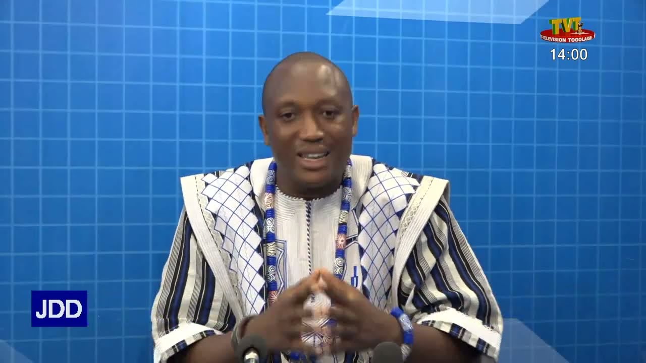 ZAMBE / Passage de Zambé au Journal à la TVT/ ATOUMPANI