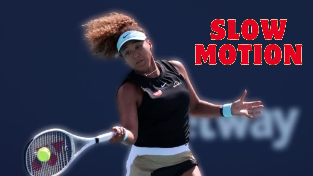 Naomi Osaka Forehand Slow Motion - Analysis