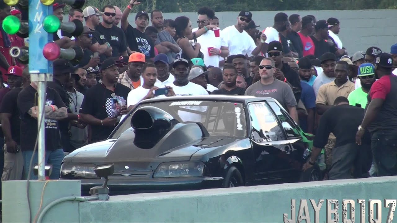 Young Stang vs McCain Racing $10,000 All motor vs Nitous Orlando Dragway