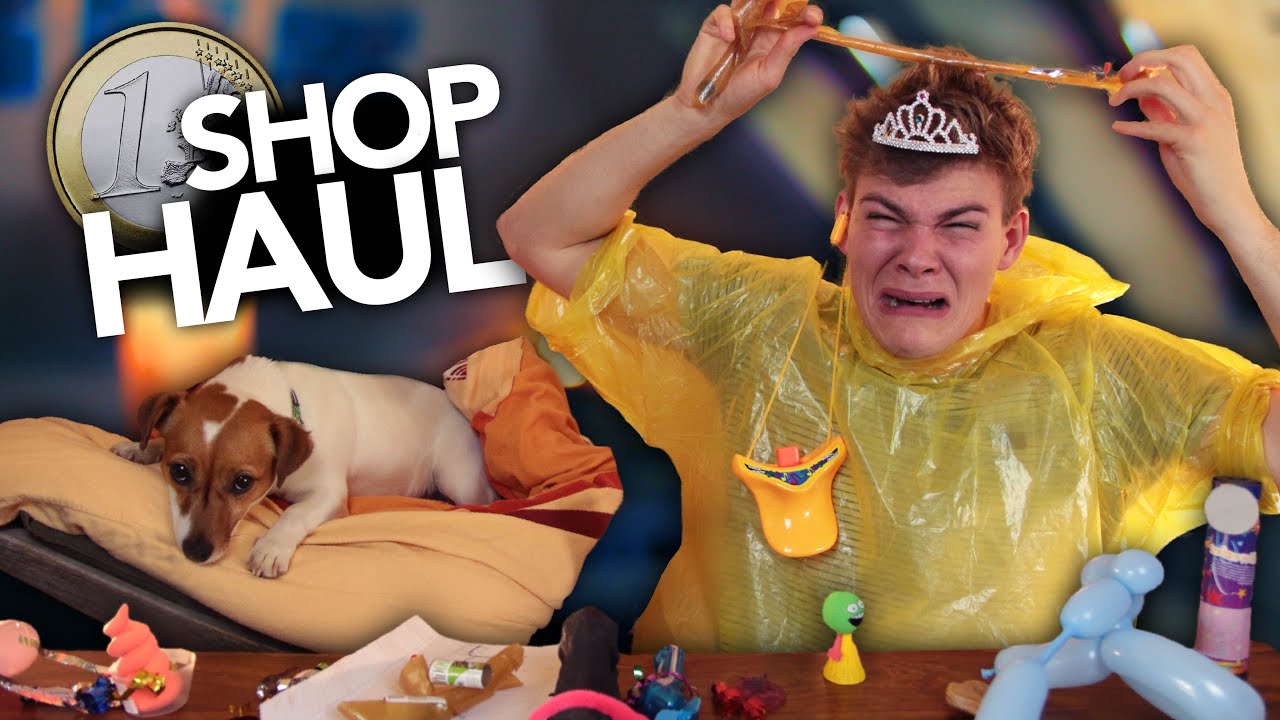 1 EURO SHOP HAUL mit meinem Hund | Joey's Jungle