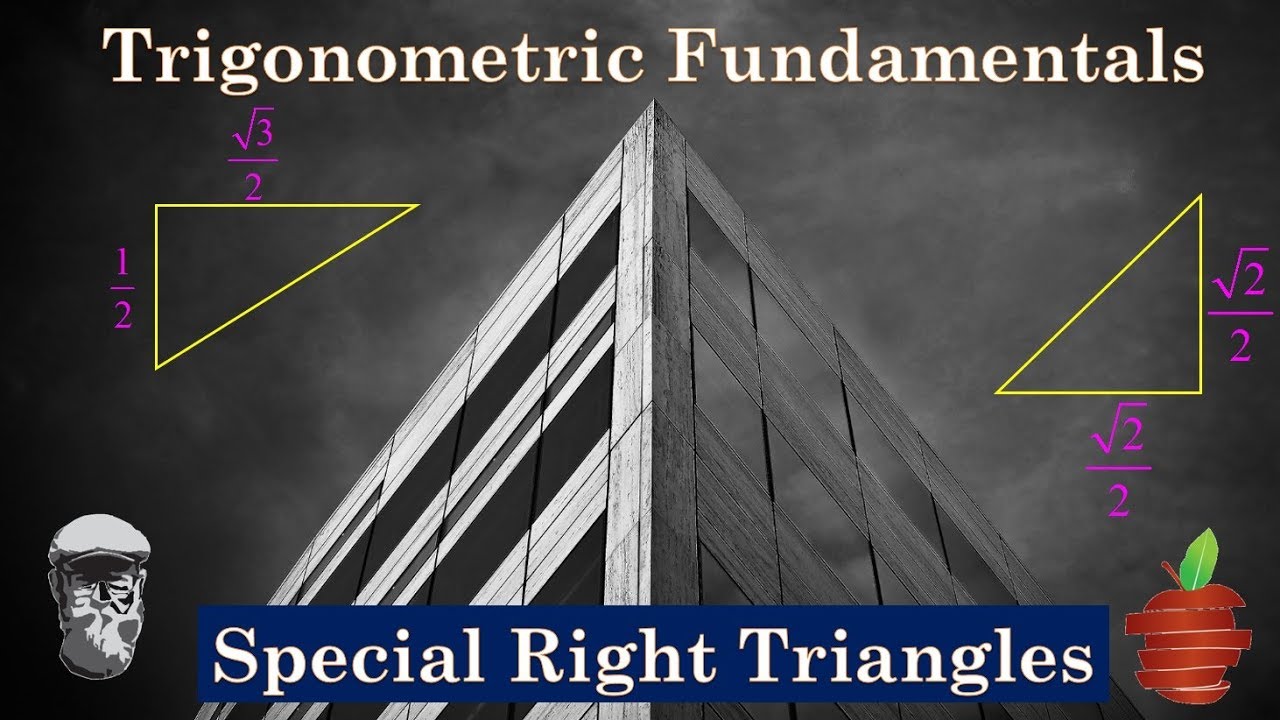 Special Right Triangles Part 2 - Foundations of Trigonometry - The Bearded Math Man