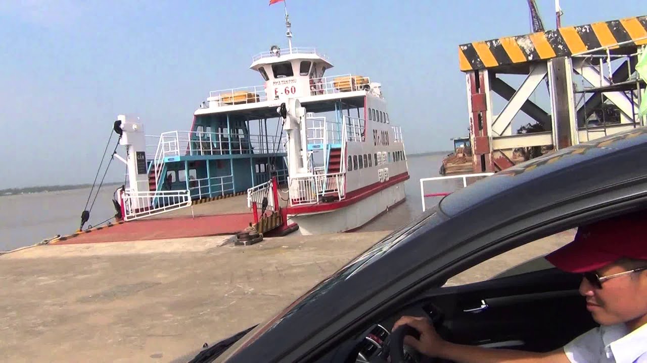 Phà Tân Phú Châu Thành Bến Tre 2014