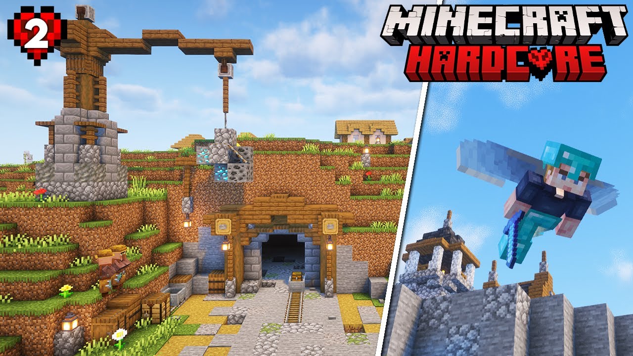 Алмазная шахта и финальное приключение — Minecraft Hardcore | Эпизод 2