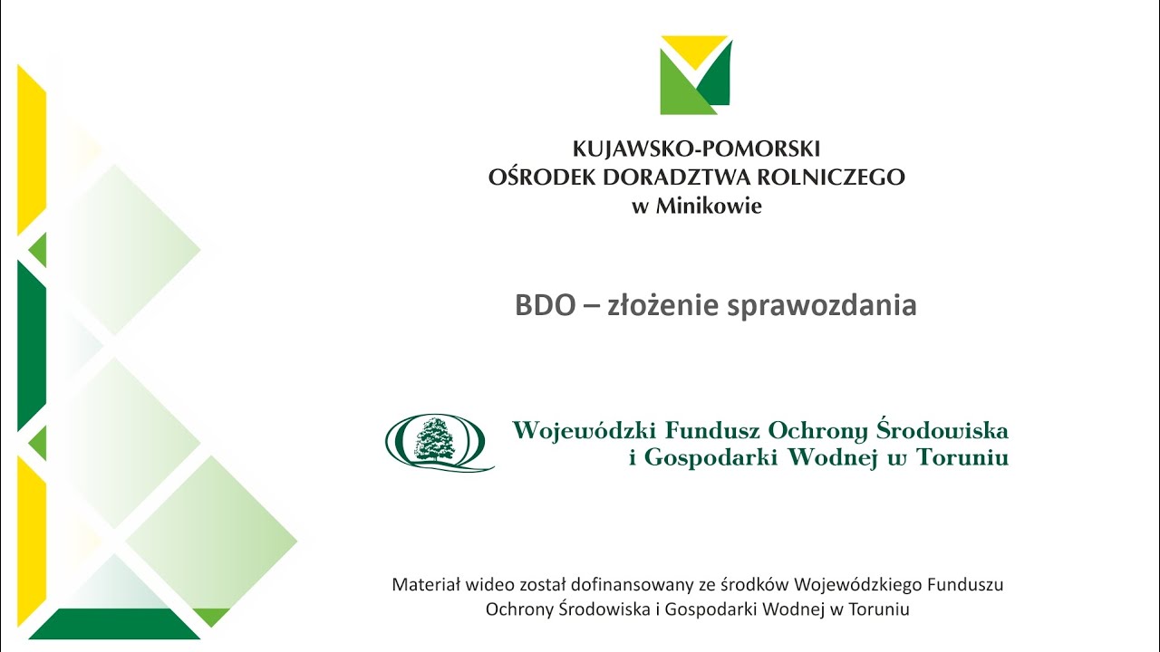 BDO – złożenie sprawozdania o odpadach wytworzonych
