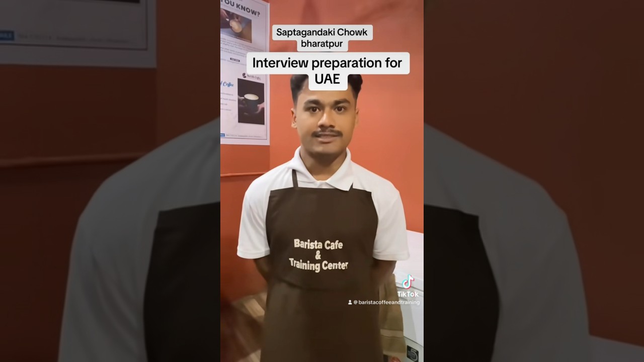Interview preparation for UAE dubaii #coffee #flatwhite #latteart #coffeeenthusiast