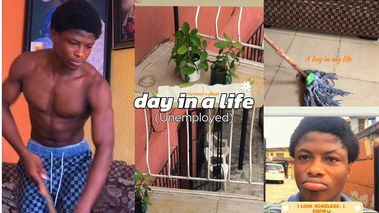 Day in a life of unemployed 21 yo Nigeria🇳🇬(surviving alone in Granny’s house🥵) #dayinmylife