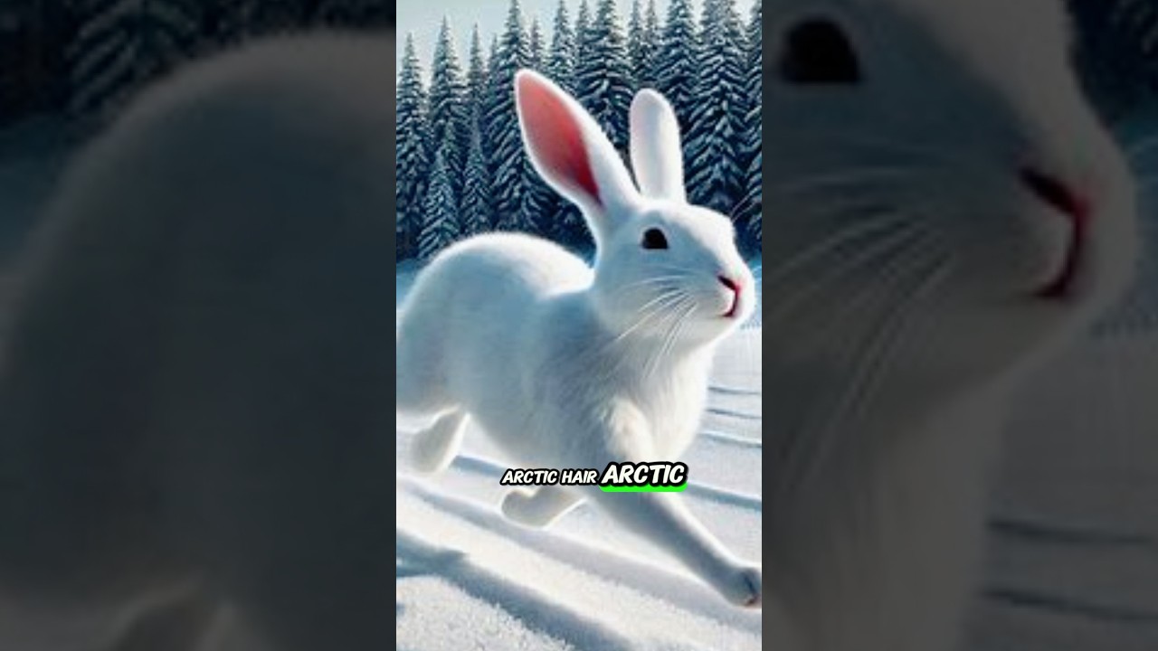 Three strange creatures living in the land of ice 