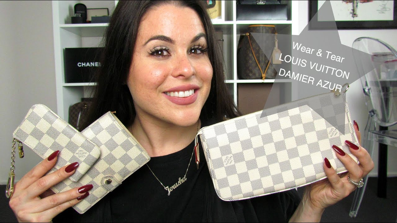 Wear + Tear on Louis Vuitton Damier Azur