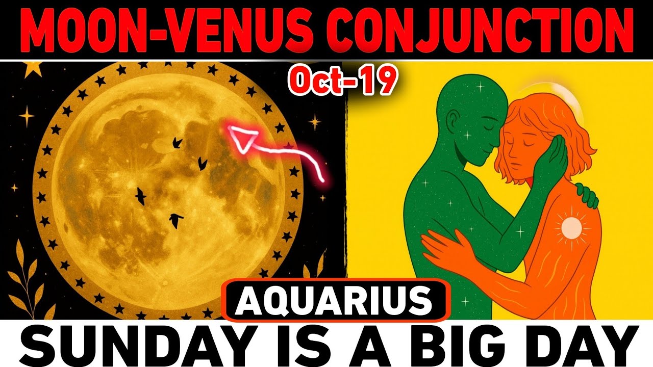 🌕 AQUARIUS ♒🔥 October 19 — Moon & Venus 💫 Reveal Your TRUE SELF! 😱 Divine Alignment ✨ Begins NOW! 🌠💖
