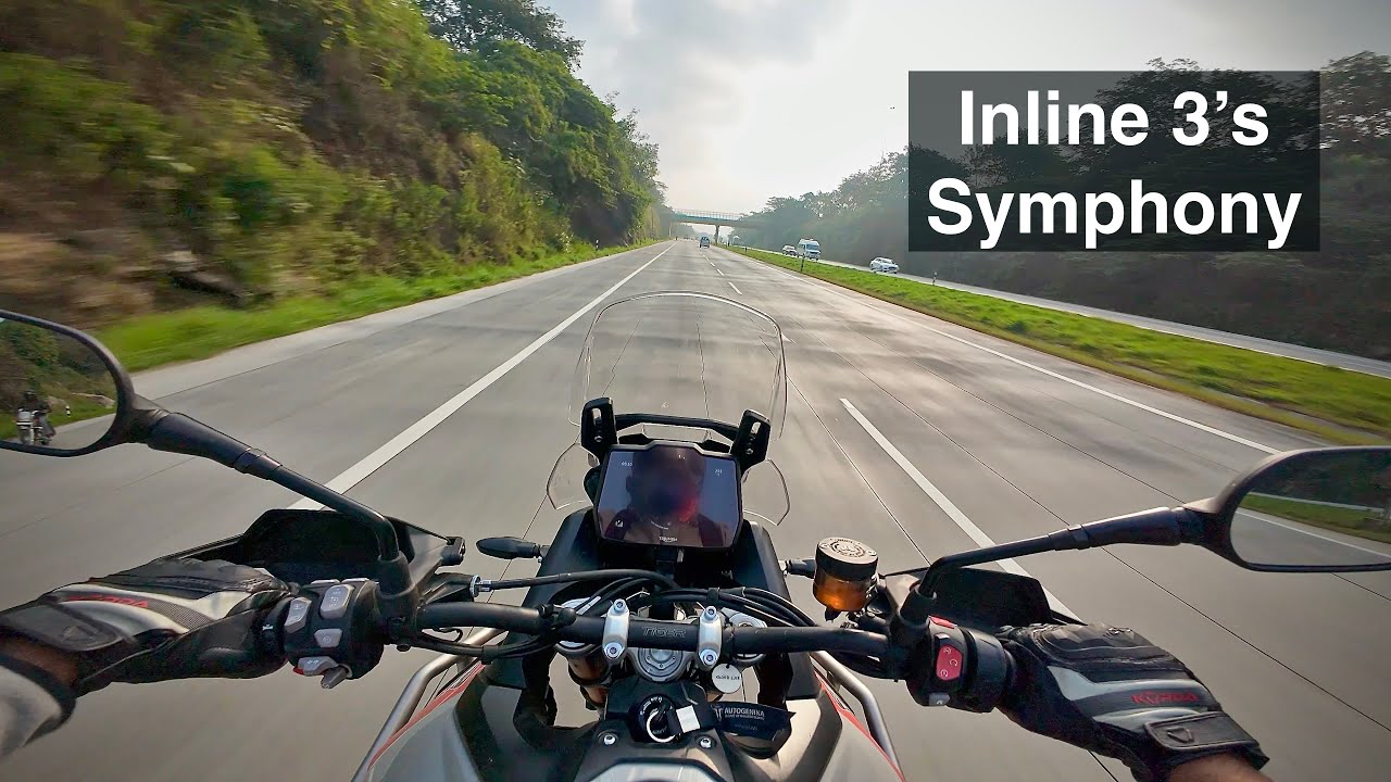 Pure Engine Sound - Triumph Tiger 900 Rally pro ASMR