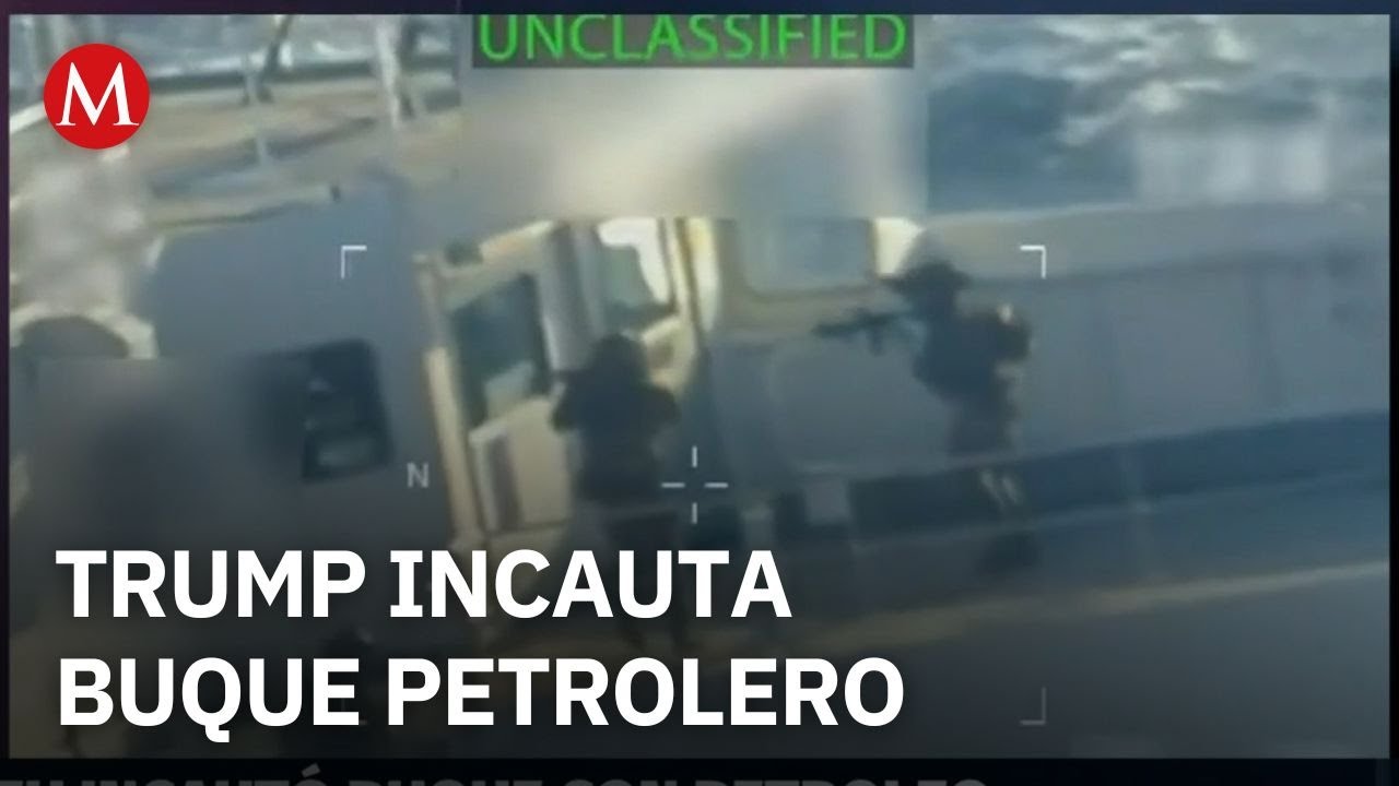 Donald Trump incauta buque petrolero cerca de Venezuela en acci&oacute;n contra Maduro