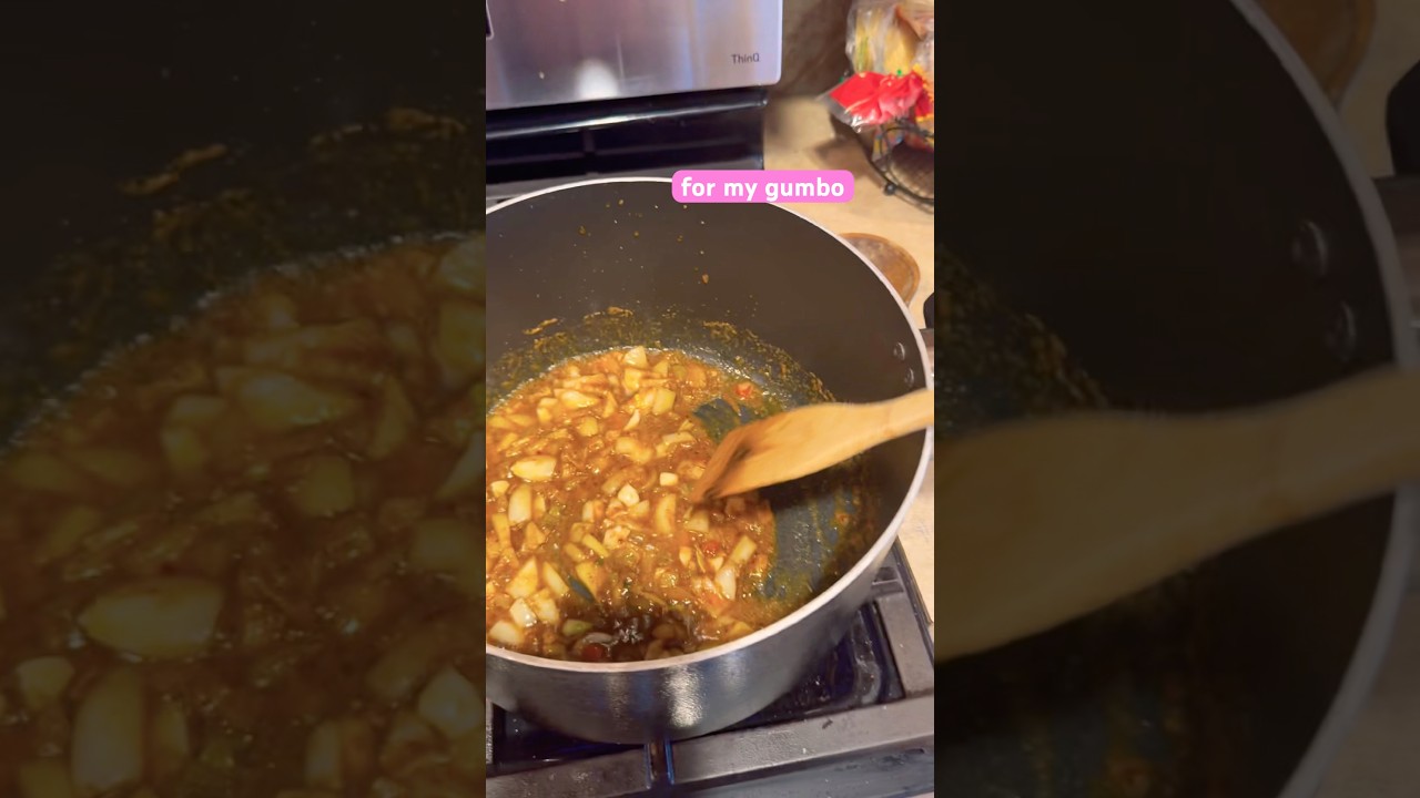 #youtubeshorts #cooking #gumbo #rue #momlife #music #dinner #kitchen Я умею готовить, готовь, дет...