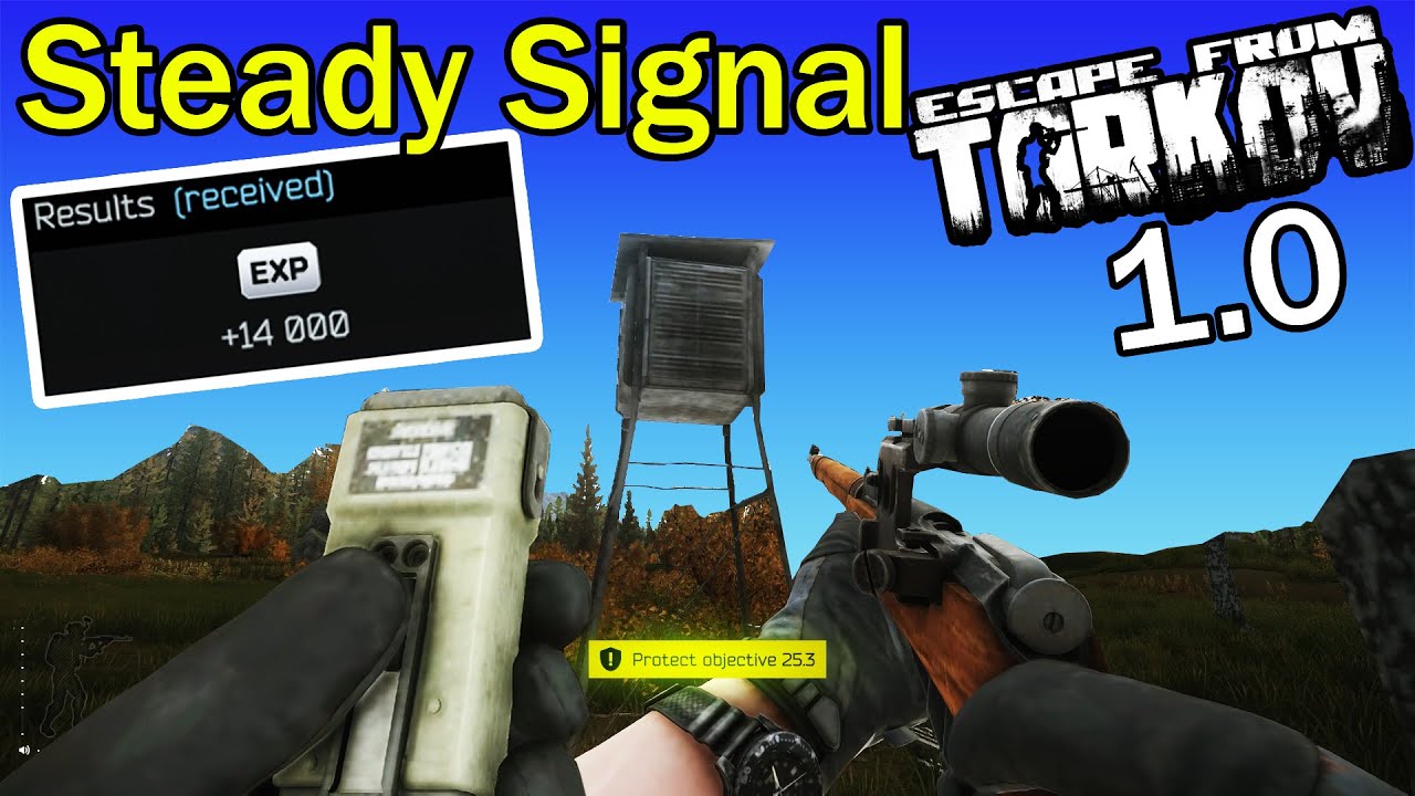 Steady Signal 14000 Exp - Mechanic Task Guide - Escape from Tarkov 1.0