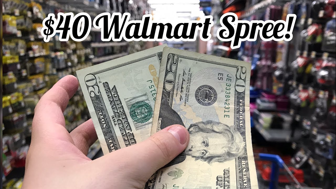 $40 WALMART Shopping Spree | How to Save Money on Fishing Tackle!