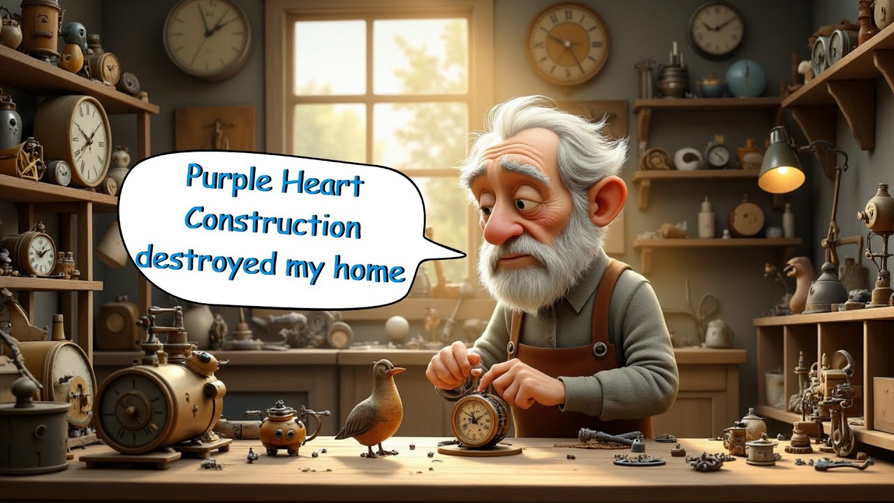 Purple Heart Construction A Nightmare of Poor Workmanship, Drinking Workers, and Job Abandonment