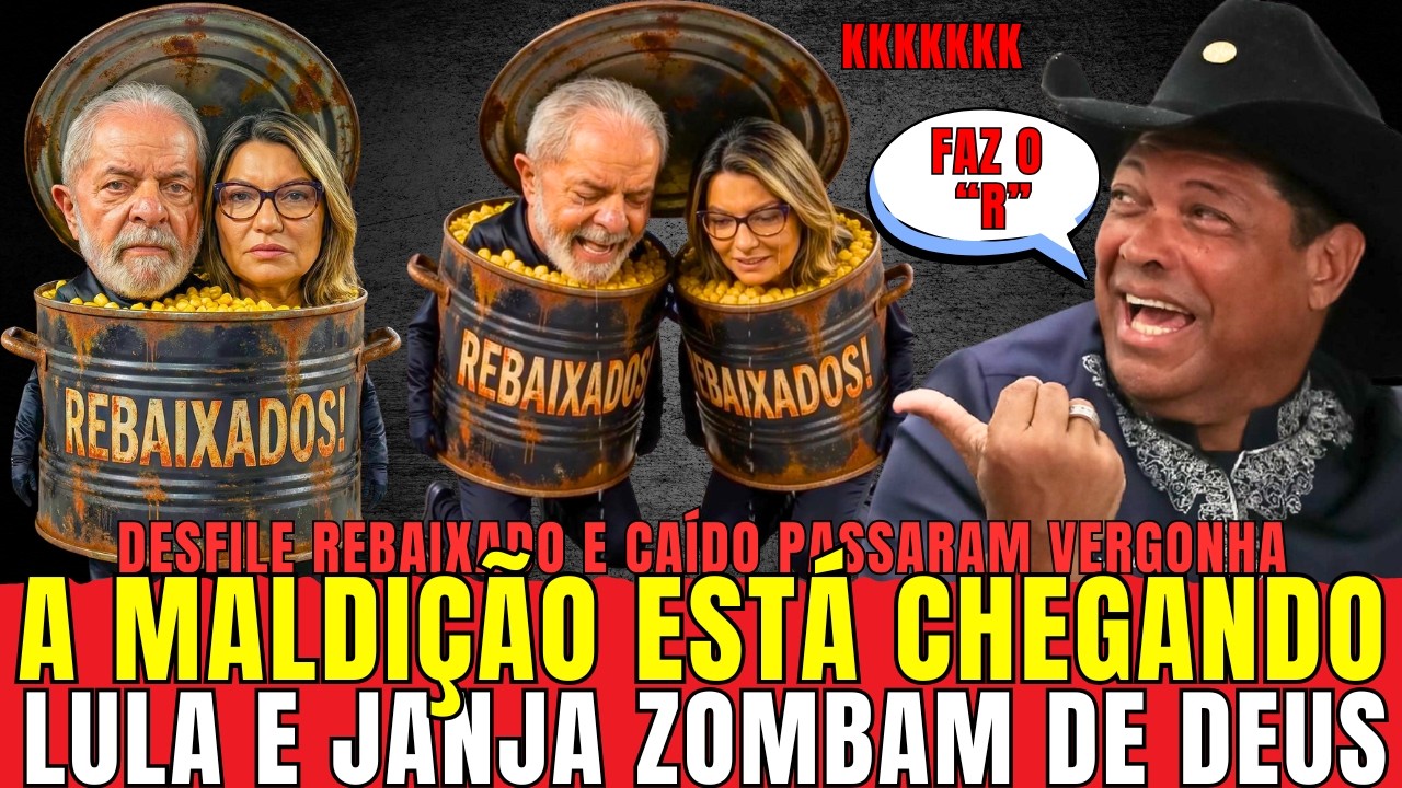 APÓSTOLO VALDEMIRO RASGA TUDO E DETONA O DESFILE DE LULA QUE FOI REBAIXADO E PASSOU MAIOR VERGONHA