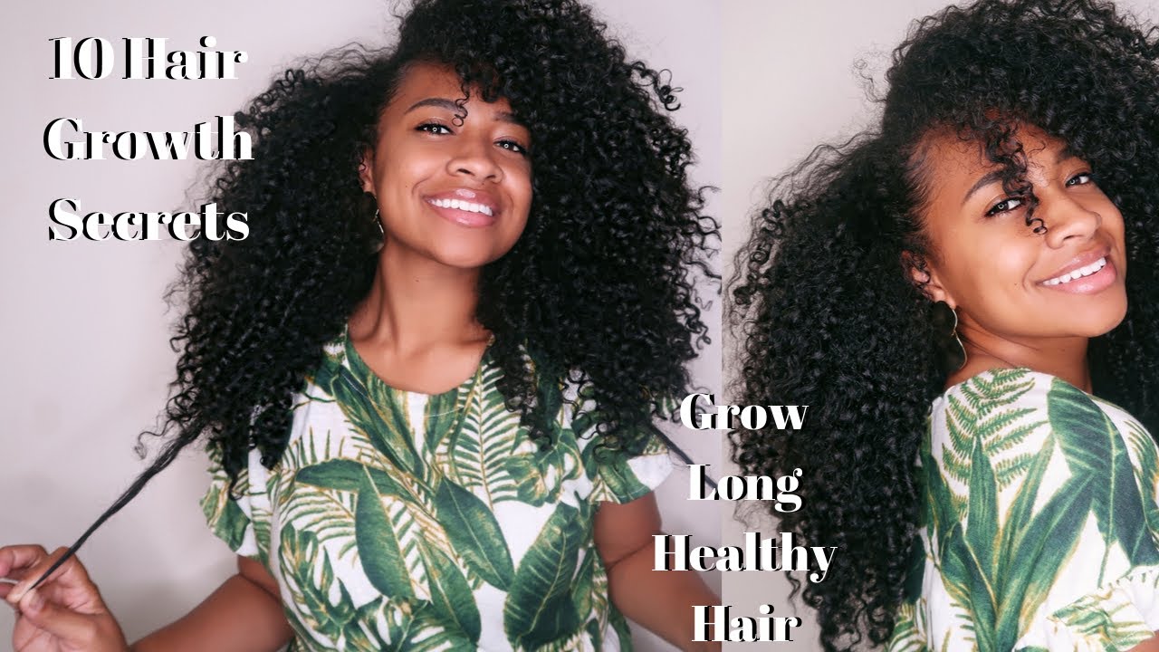 TO GROW LONG CURLY HAIR | Healthy Hair Tips | Natural Hair Journey