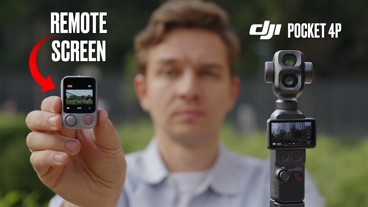 Обзор и настройка DJI Pocket 4P | Лучшие настройки видео, D-Log 2, фильтры и пульт дистанционного...