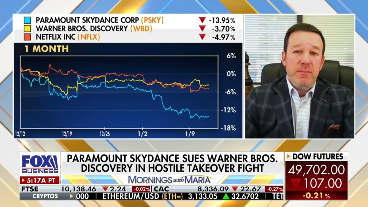 Paramount Sues Warner Bros Over Netflix Deal