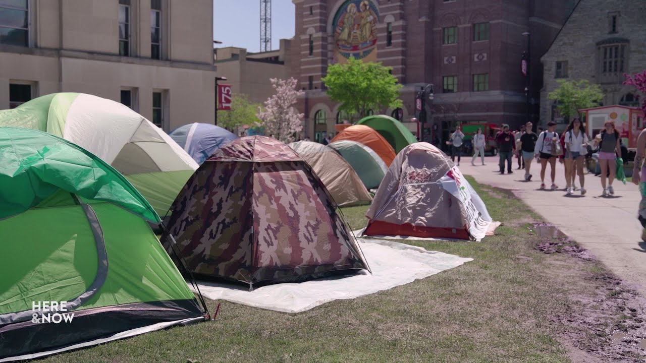 UW-Madison students, staff react to Gaza protests on campus