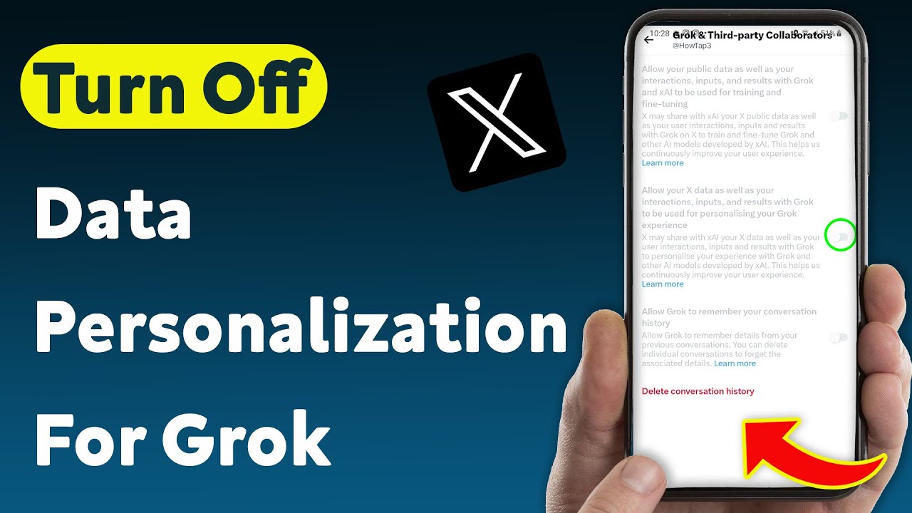 How To Turn Off Data Personalization For Grok On X App (Updated)