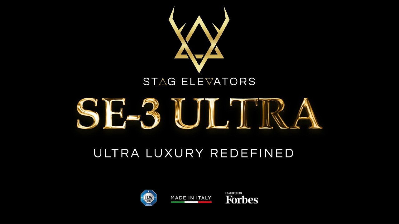 SE3 Ultra – World’s First Ultra Luxury Home Elevator by Stag Elevators | INDIA & UAE |