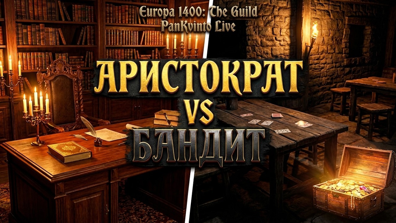 [Стрим] Europa 1400: The Guild | Гильдейские разборки | live