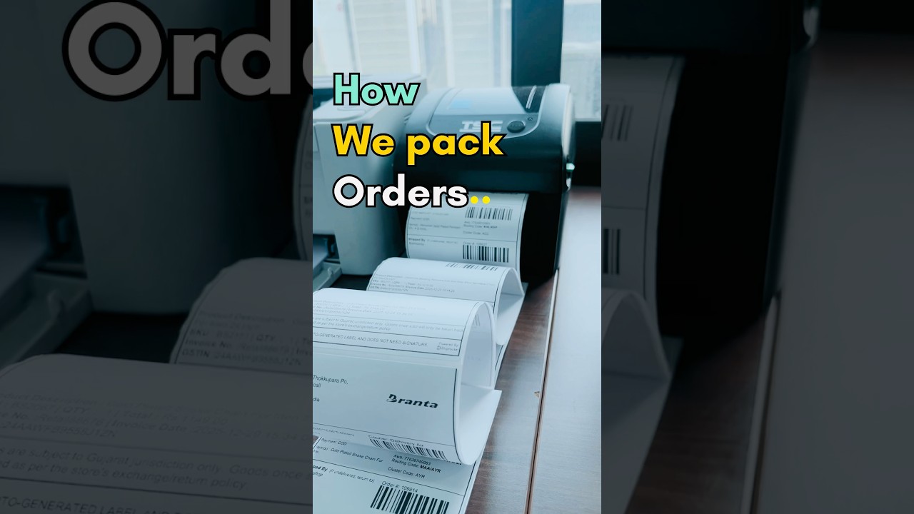 How We Pack Orders at Brantashop | Step-by-Step Jewelry Packing Process ✨