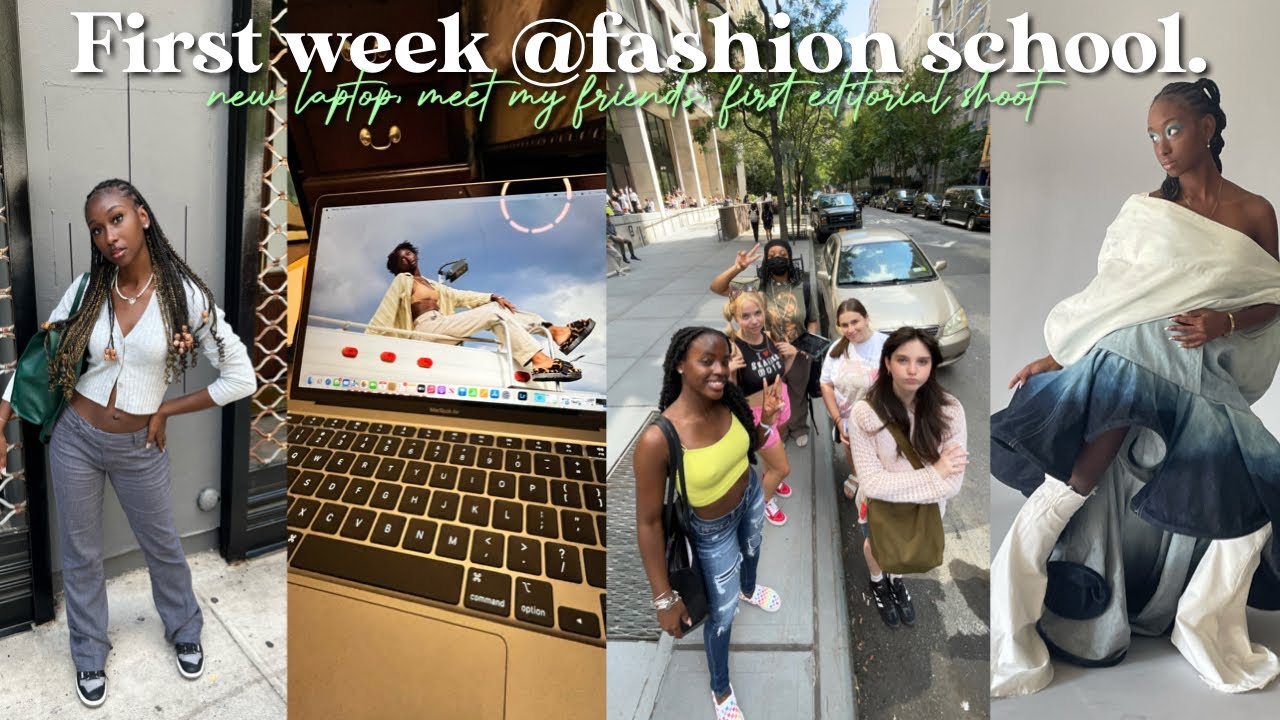 My First Week at Fashion School|fitnyc|Jan Chrisann