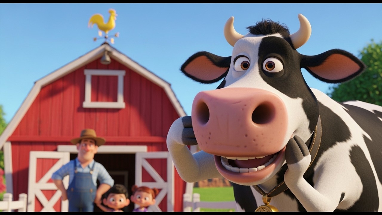 Old MacDonald Had a Farm  Farm Animals Song 🐷🐑  3D Nursery Rhymes