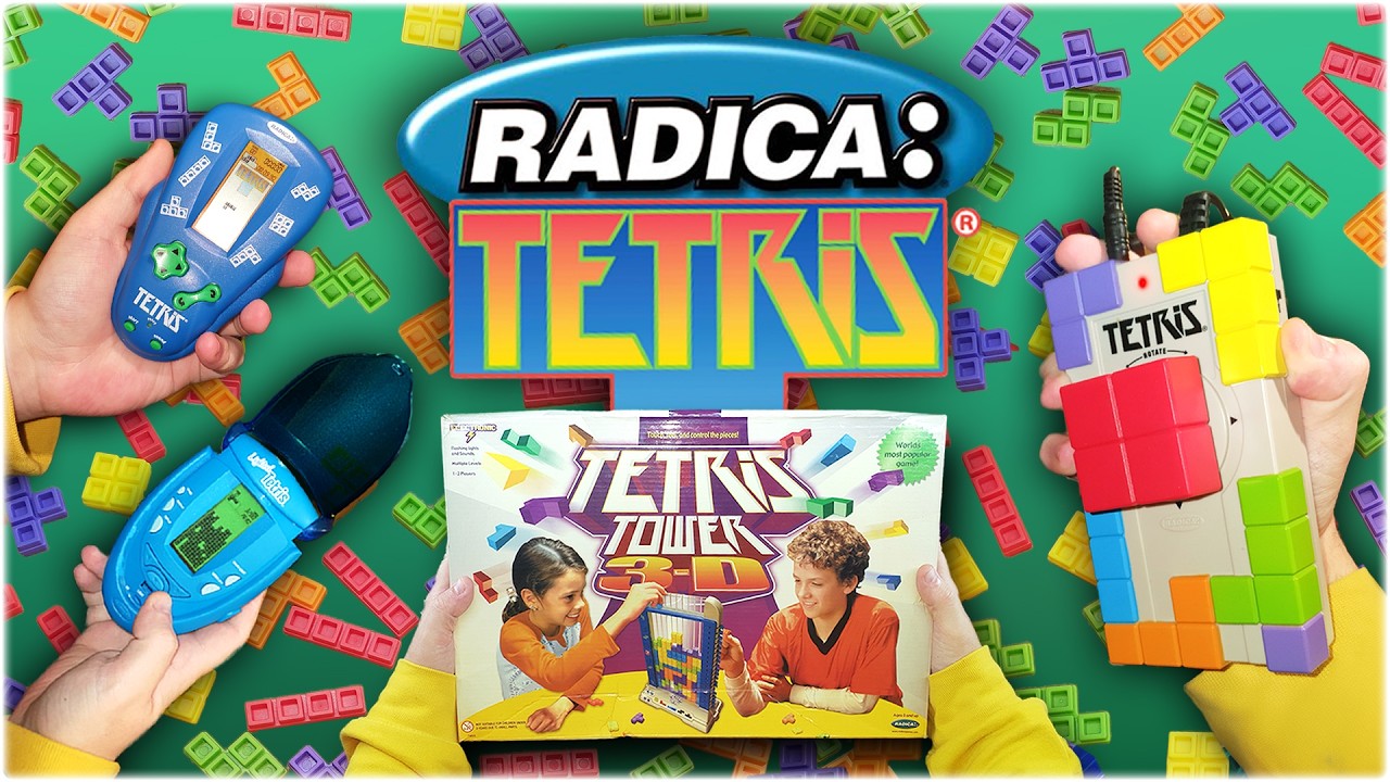 The Different World of Tetris from Radica: - Weird Gaming Tech