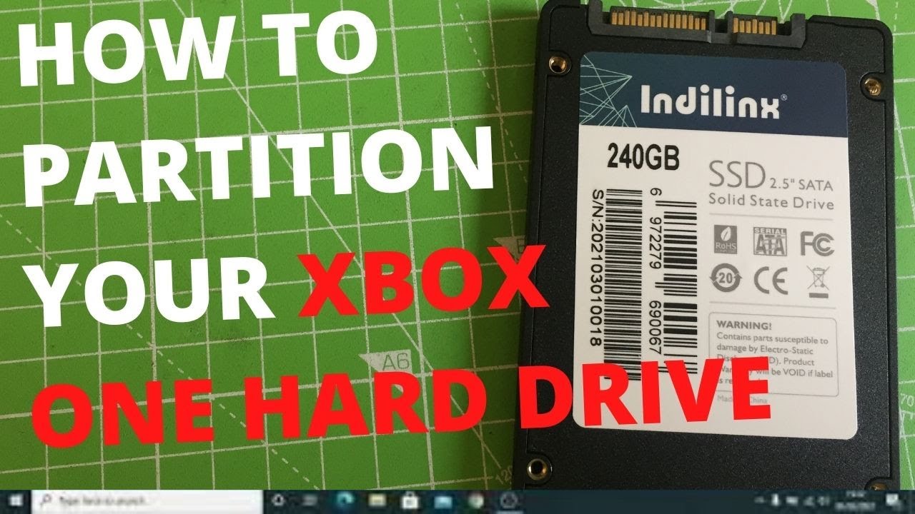Как правильно разбить жесткий диск Xbox One на разделы для замены или обновления