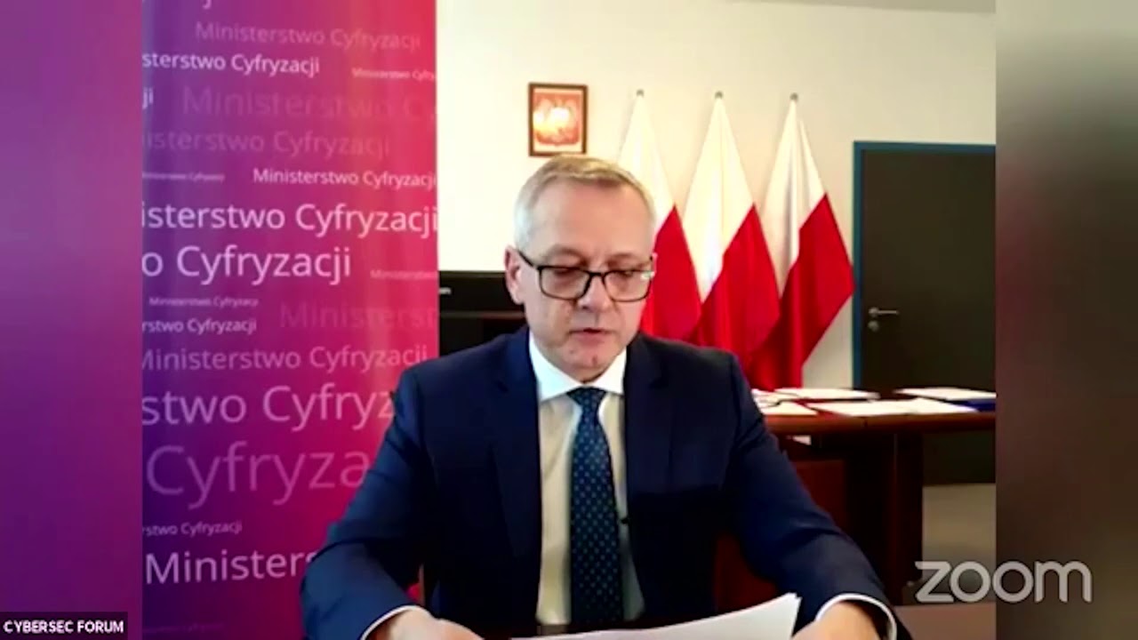 Introductory speech by Marek Zag&oacute;rski, Polish Minister of Digital Affairs // CSBXL20