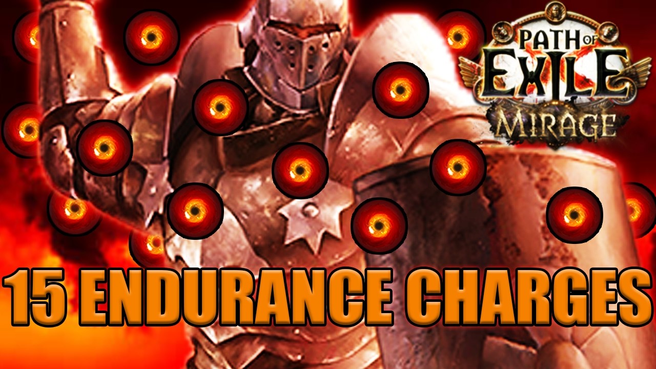 15 ENDURANCE CHARGES! 100MDPS - 3.28 Path of Exile Mirage