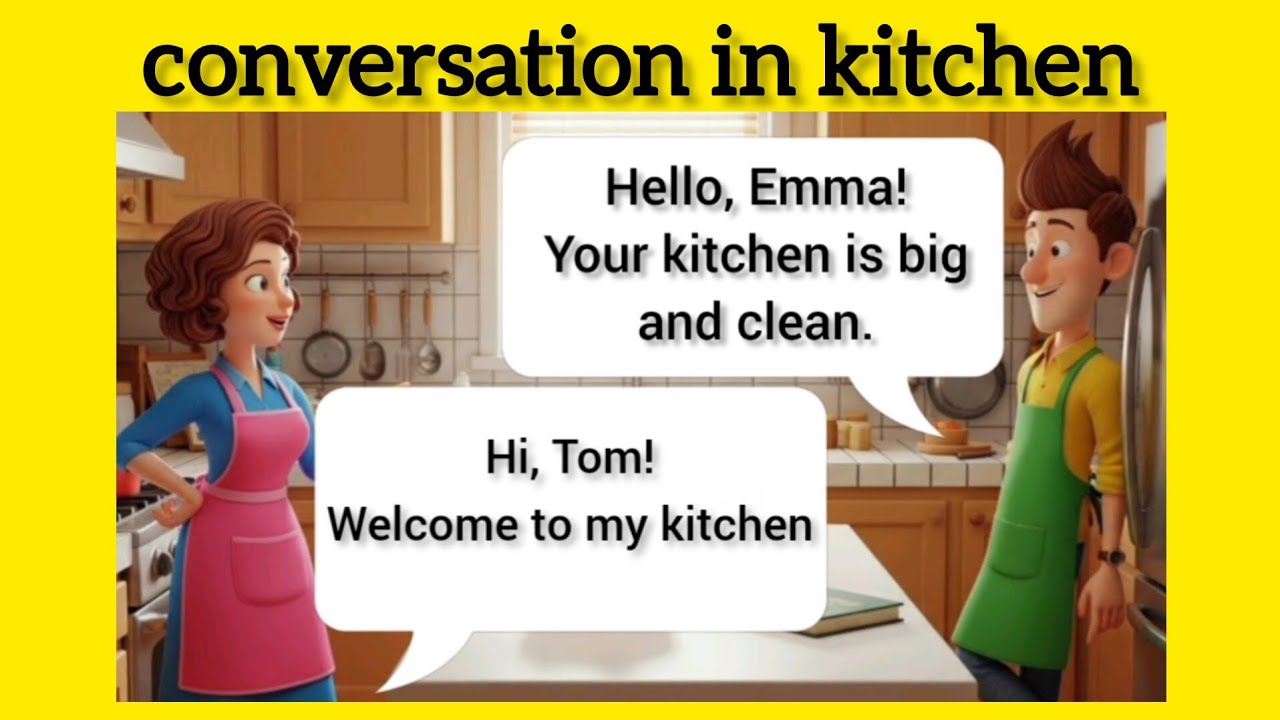 English Conversation in the Kitchen | Daily English Dialogue for Beginners