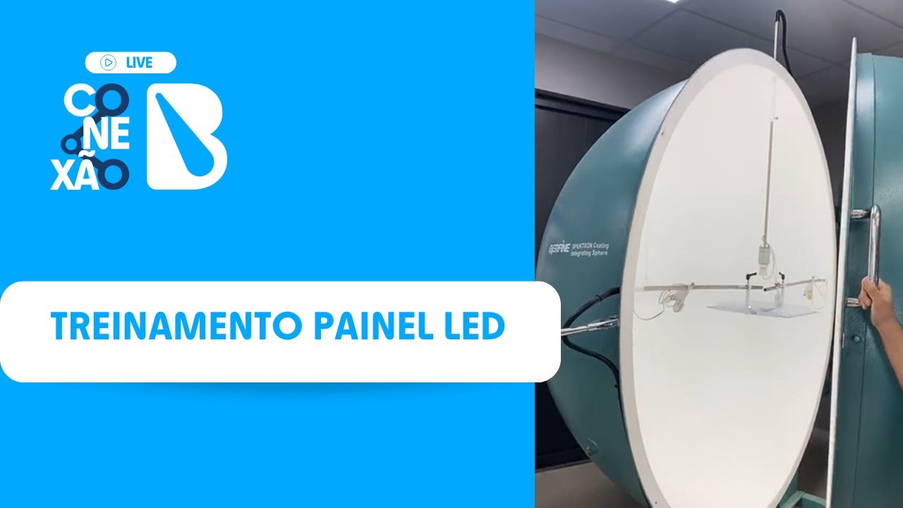 Treinamento ao Vivo: Tudo sobre Painel LED direto do nosso laboratório