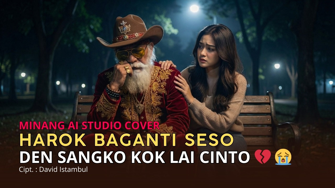 Den Sangko Kok Lai Cinto 💔 HAROK BAGANTI SESO [Cover MINANG AI STUDIO]