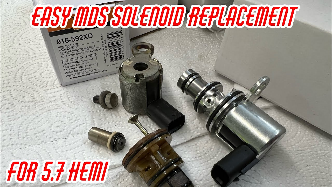 How To Easily Replace 5.7 Hemi MDS Solenoids