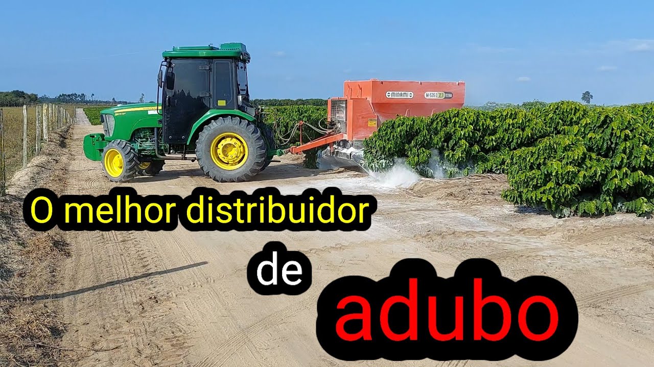 Aplicação de calcário em lavoura de café novo || A melhor forma de aplicar calcário