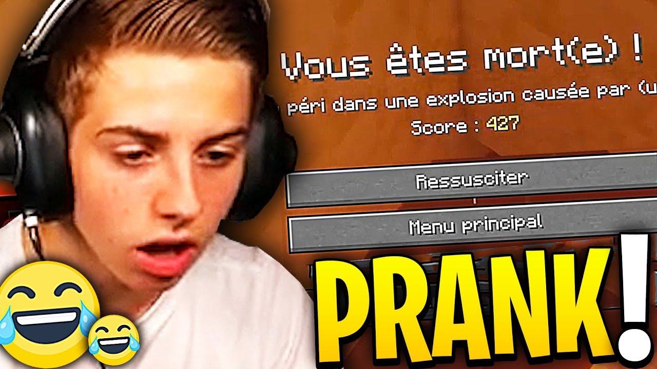 INOXTAG M'A PRANK SUR MINECRAFT !!! - Survie Minecraft #2