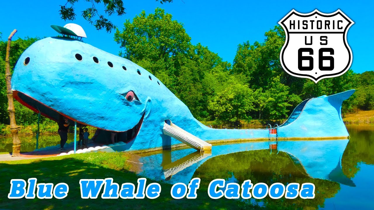 Blue Whale of Catoosa | Route 66 | Drone & Camera Footage