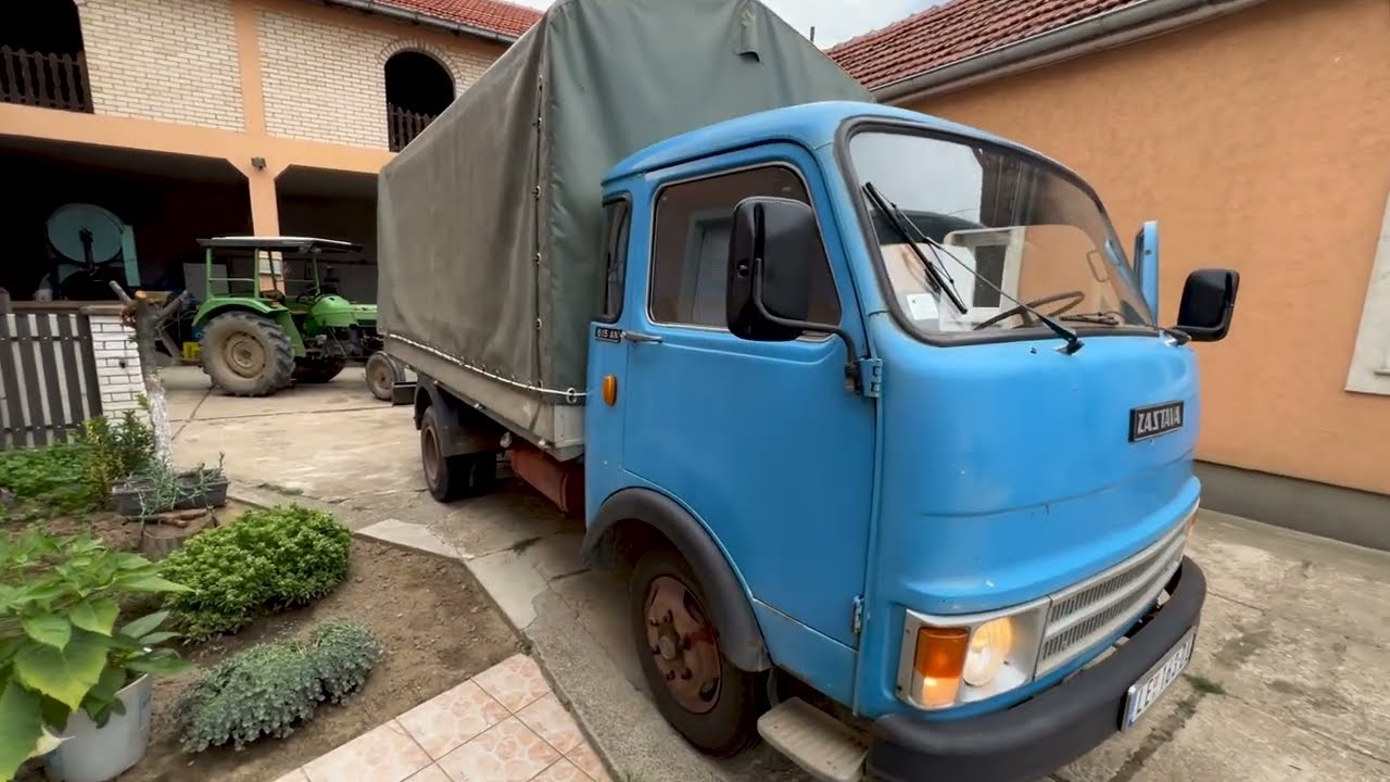 ZASTAVA 615AN Small Truck 40 Years Old Yugoslavi Truck #ZastavaKragujevac
