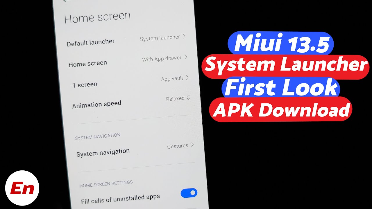 Official Miui 13.5 Launcher is Here | First Look | How to Install | APK Download