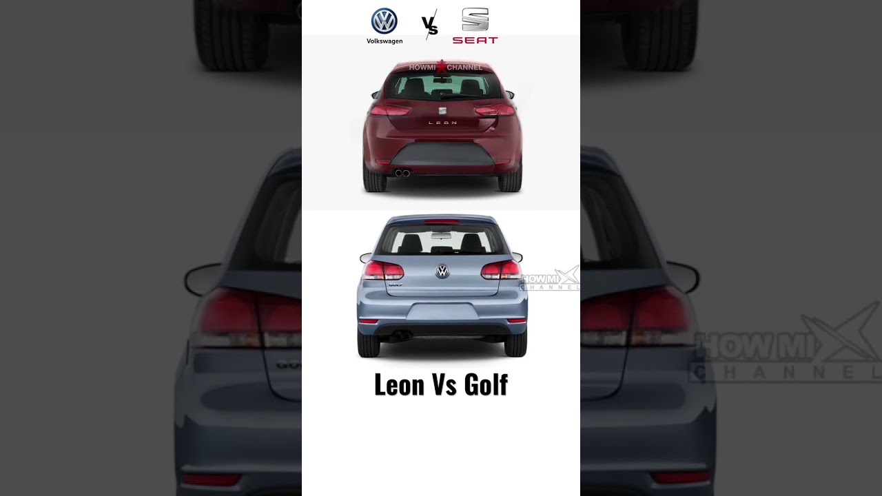 Leon vs Golf evolution #automobile #car #golf #volkswagen #seat #leon
