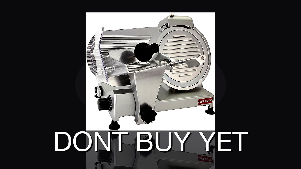 BESWOOD250 Professional Meat Slicer Review Commercial  Home Use 2026