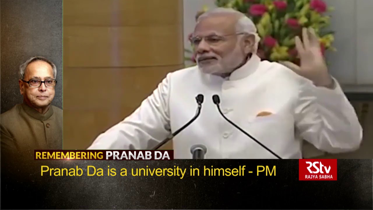 PM Modi praises Pranab Mukherjee, calls him extremely knowledgeable
