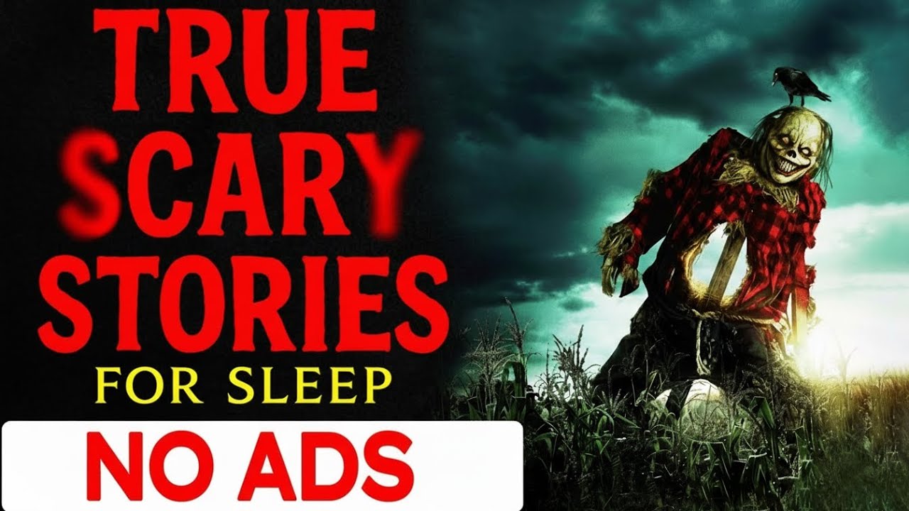 NO ADS 🛑 TRUE Scary Stories for Sleep (4 Hours) | Gentle Rain Sounds | Black Screen | Vol 14