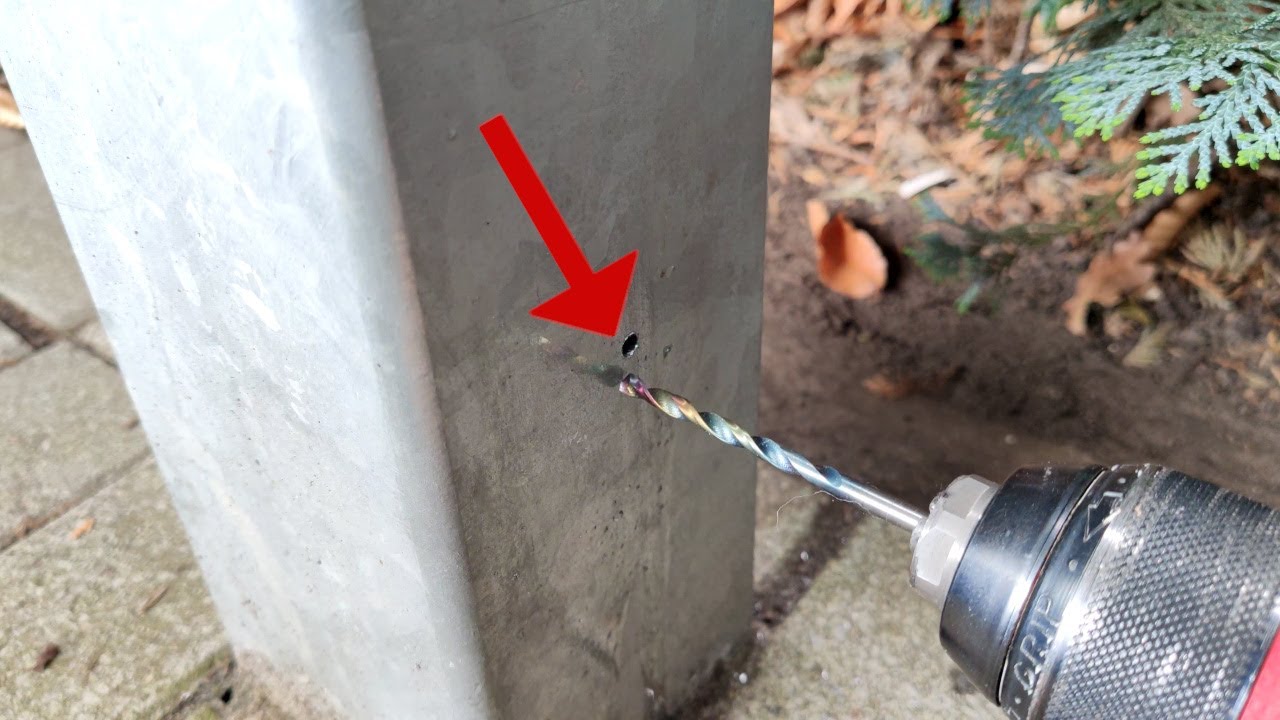 Loch problemlos in Metall bohren - so gehst du vor (Anleitung)
