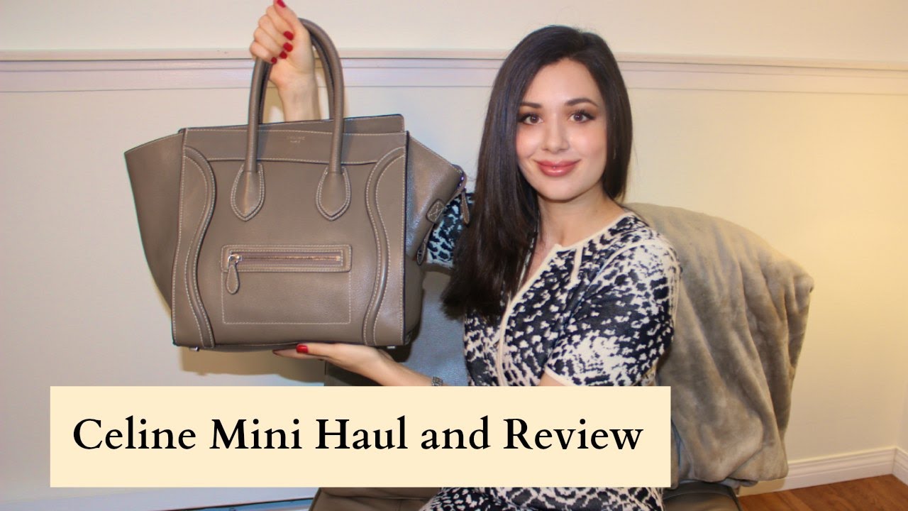 Celine Mini Handbag Haul and Review