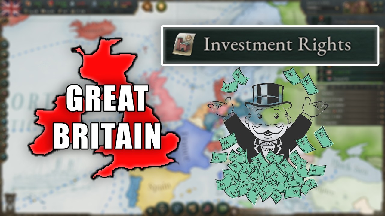 UK but Only FOREIGN Investment in Vic3